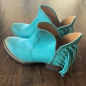 Circle G by Corral Ladies Fringe Shortie Boots